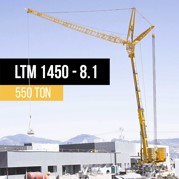 LTM-1450-8 crane service utah
